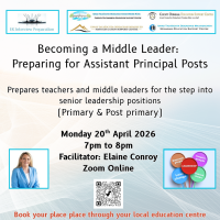 Becoming a Middle Leader: Preparing for Assistant Principal Posts
