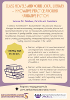 Class Novels and Your Local Library - Innovative Practice around Narrative Fiction (Children's Books Ireland)