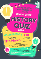 HTAI Junior Cycle History Quiz 2026 (Ulster Branch)