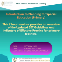 NCSE - Introduction to Planning for Special Education (Primary)