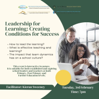 Leadership for Learning: Creating Conditions for Success