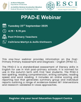 PPAD-E  Webinar  PP schools