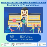 Information Webinar on the Summer Programme 2026 for Mainstream Primary Schools