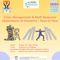 Crisis Management & Staff Response (Behaviours of Concern) - Face to Face (WTAC)